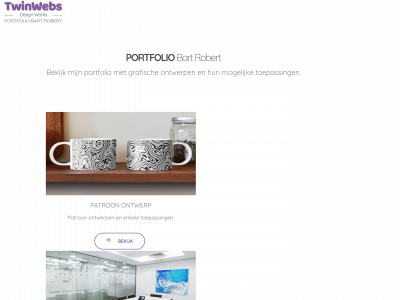 twinwebs-portfolio.be snapshot