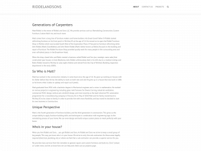 riddelandsons.com snapshot