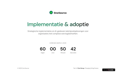 onesource.agency snapshot