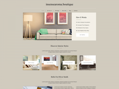 insensearoma.boutique snapshot