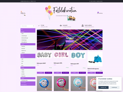 festdekoration.se snapshot
