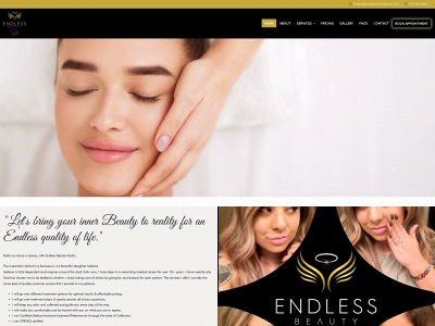 endlessbeautystudio.com snapshot