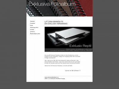 exklusivafotoalbum.se snapshot