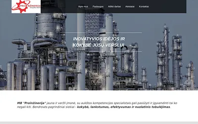 proinzinerija.lt snapshot