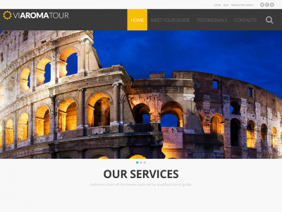 viaromatour.com snapshot