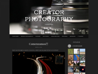 creatorphotography.com snapshot