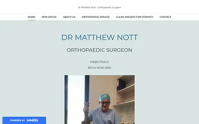 www.drmatthewnott.com snapshot