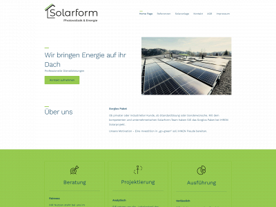 solarform.ch snapshot