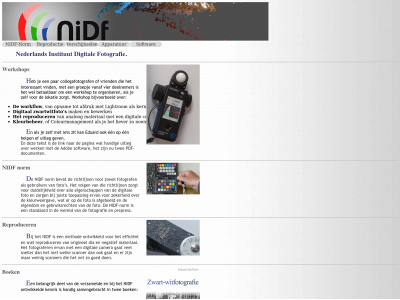 nidf.nl snapshot