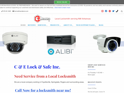 candelockandsafe.com snapshot