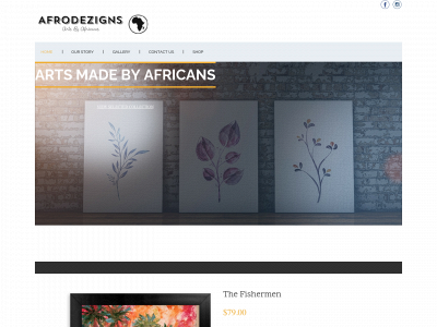 afrodezigns.com snapshot