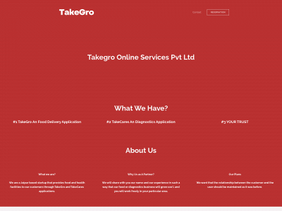 takegro.in snapshot