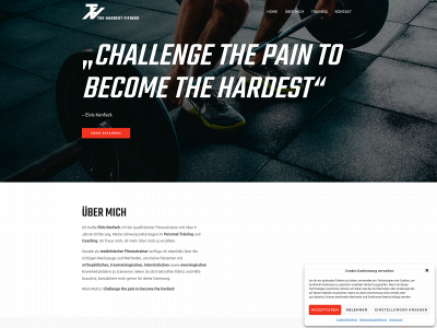 thehardestfitness.de snapshot