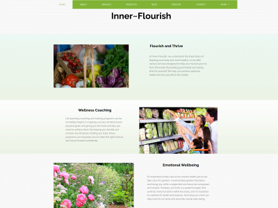 innerflourish.com snapshot