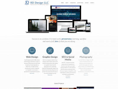 rickderydesign.com snapshot