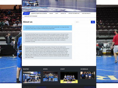chandlerwrestling.org snapshot
