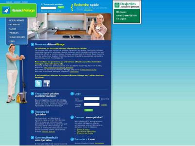 reseaumenage.com snapshot