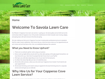 savolalawncare.com snapshot