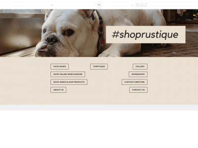 www.shoprustique.com snapshot