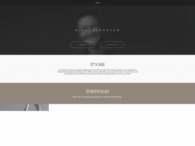 mikebirnbaum.dk snapshot