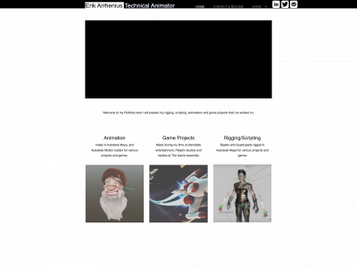 erikarrhenius.com snapshot