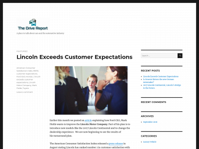 thedrivereport.com snapshot
