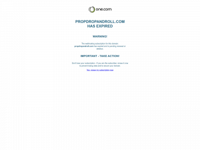 propdropandroll.com snapshot