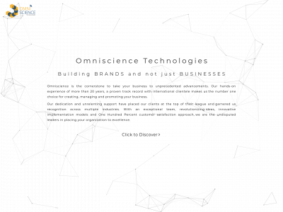 omniscienceinfotech.com snapshot