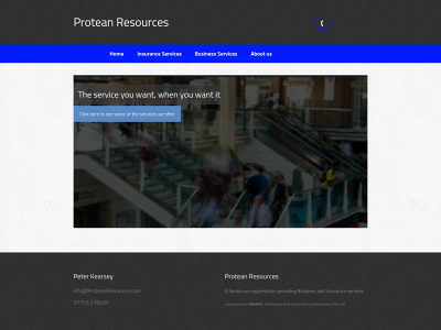 proteanresources.com snapshot