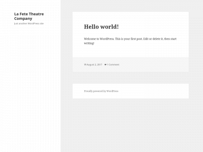 lafetetheatrecompany.com snapshot