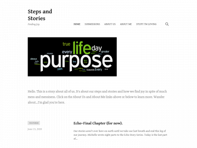 mystepsandstories.com snapshot
