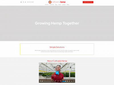 cultivarishemp.com snapshot