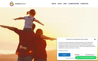www.ecolivesystem.es snapshot