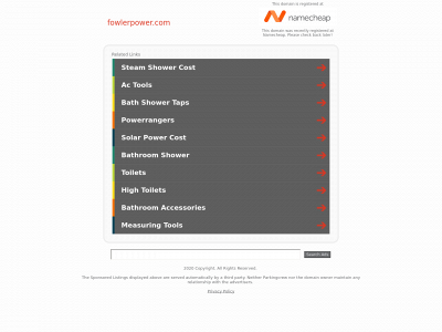 fowlerpower.com snapshot