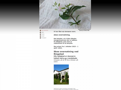 skee-bedandbreakfast.dk snapshot