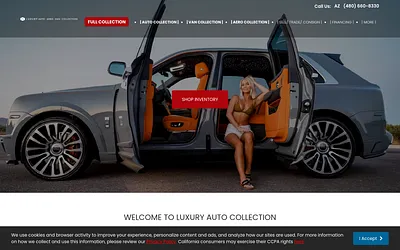 www.luxuryautocollection.com snapshot