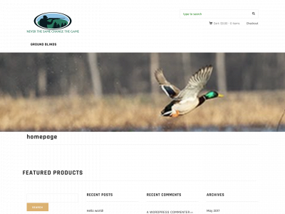 gamechangeroutdoors.com snapshot