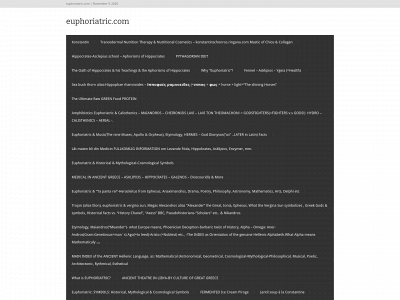 euphoriatric.com snapshot