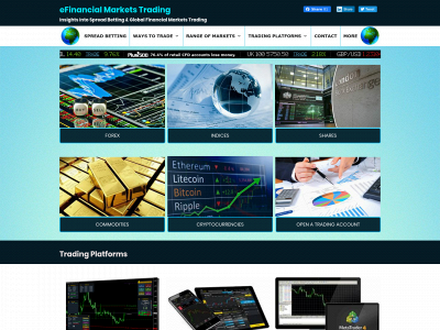 efinancialmarketstrading.com snapshot