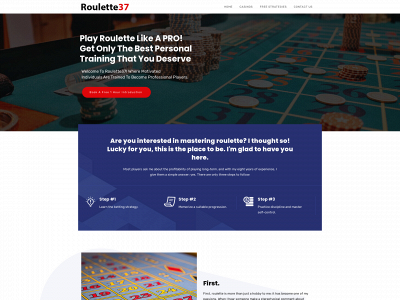 roulette37.com snapshot