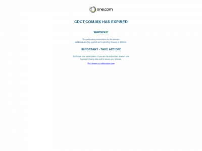 cdct.com.mx snapshot