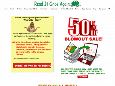 readitonceagain.com snapshot