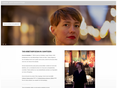 arvidsdotter.se snapshot