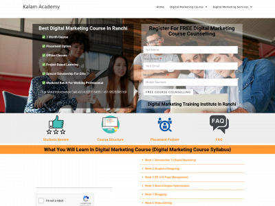 kalamacademy.org snapshot