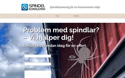 spindelkonsulten.se snapshot