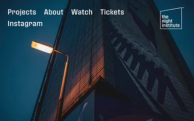 thenightinstitute.com snapshot
