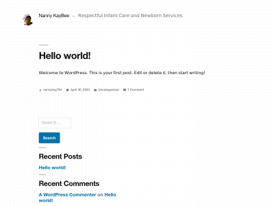 nannykaybee.com snapshot