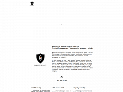 shivsecurityservices.co.uk snapshot