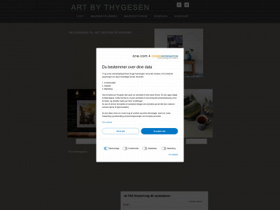 artbythygesen.dk snapshot