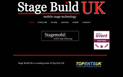 stagebuild.co.uk snapshot